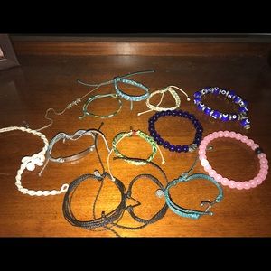 Pura vida Lokai bracelet & anklet LOT